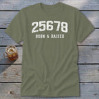Zip Code Born & Raised Classic Tee