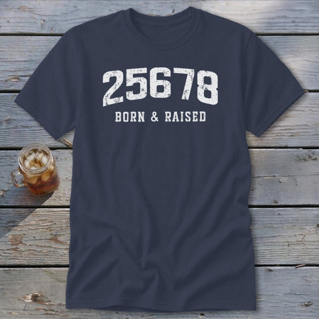 Zip Code Born & Raised Classic Tee