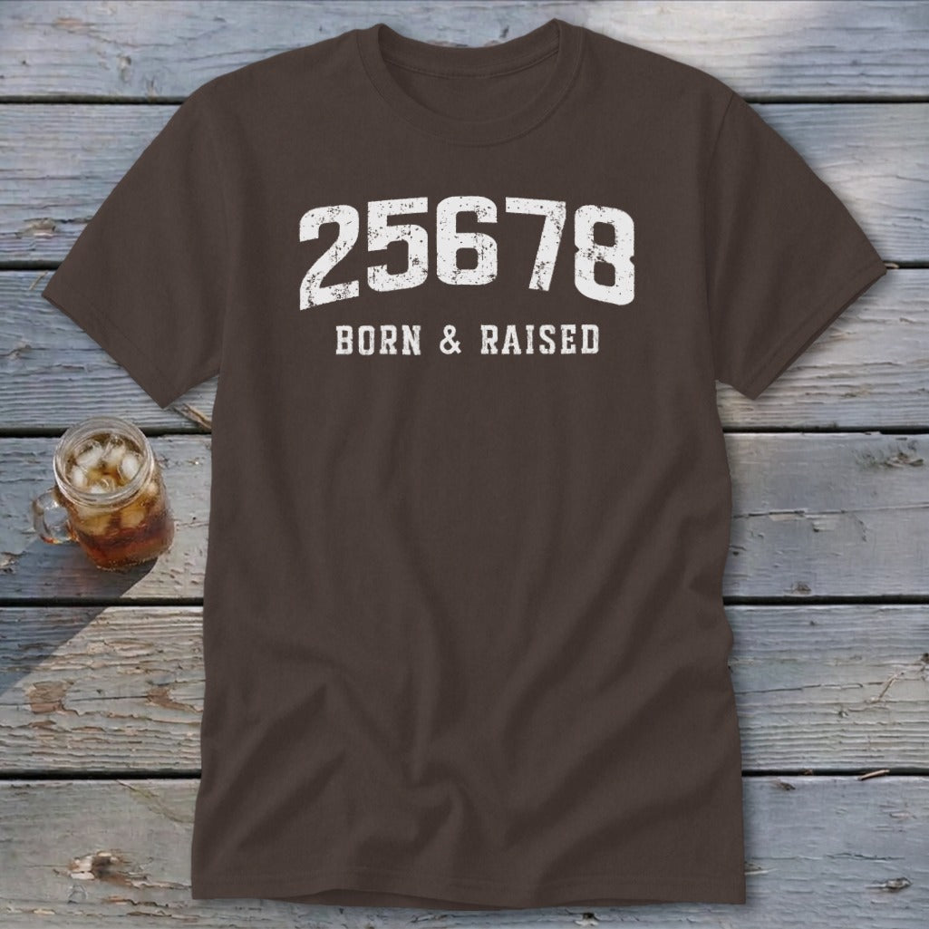 Zip Code Born & Raised Classic Tee