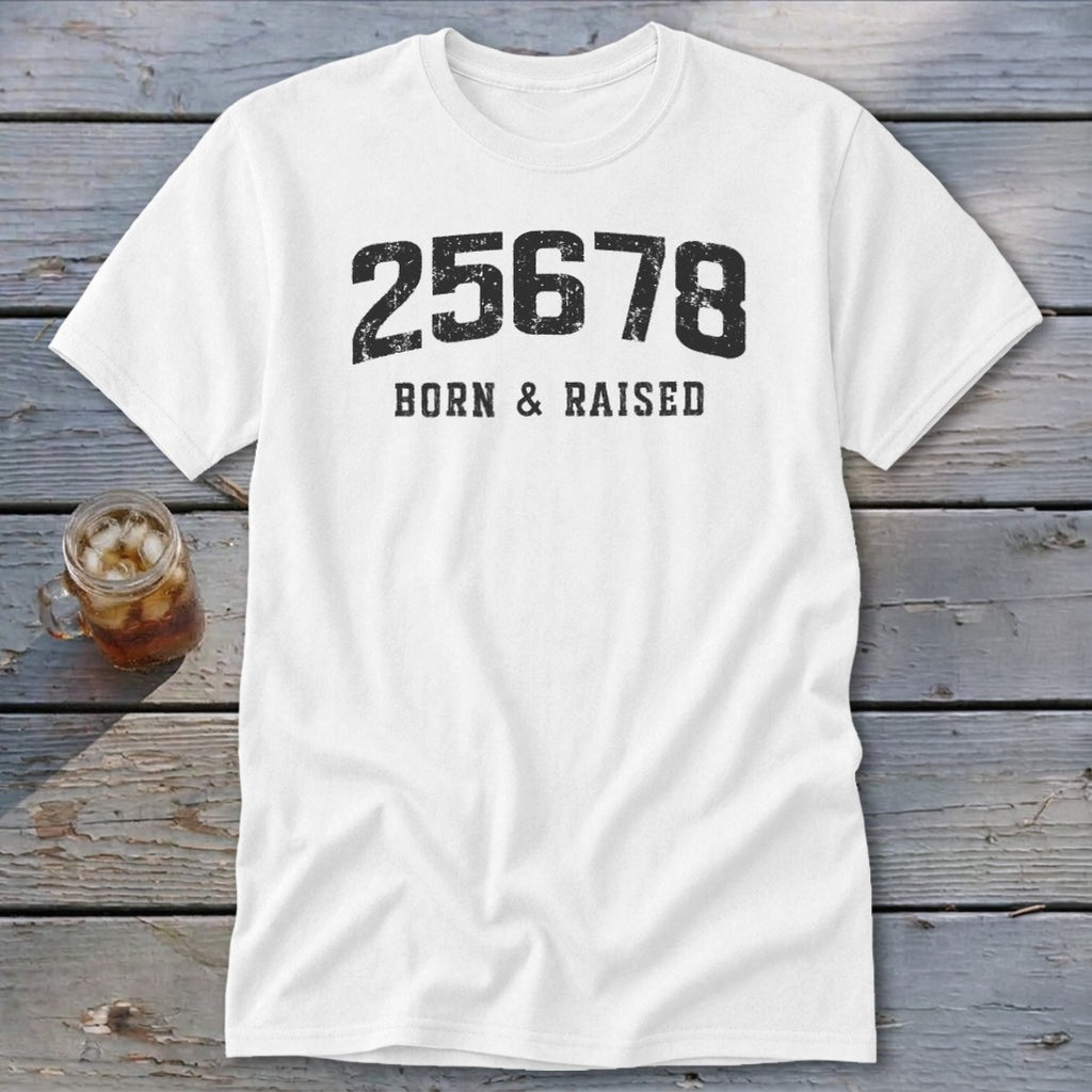 Zip Code Born & Raised Classic Tee