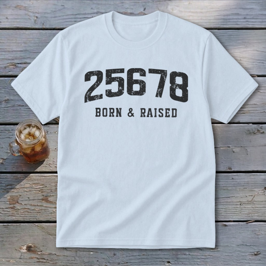 Zip Code Born & Raised Youth Tee