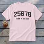 Zip Code Born & Raised Youth Tee