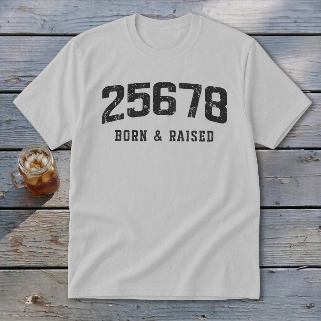 Zip Code Born & Raised Youth Tee