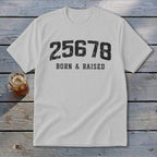 Zip Code Born & Raised Youth Tee