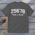Zip Code Born & Raised Youth Tee