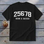 Zip Code Born & Raised Youth Tee