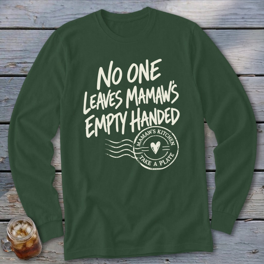 Mamaw's Empty Handed Long Sleeve Tee